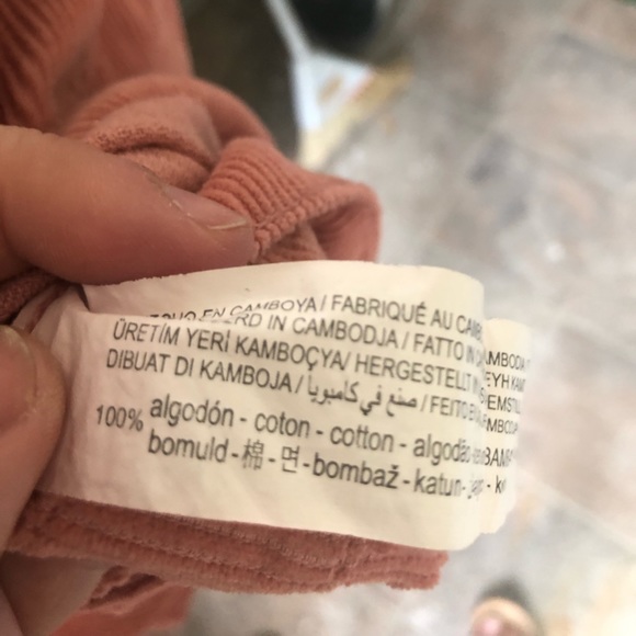 STRADIVARIUS cotton corduroy jacket - Picture 4 of 6